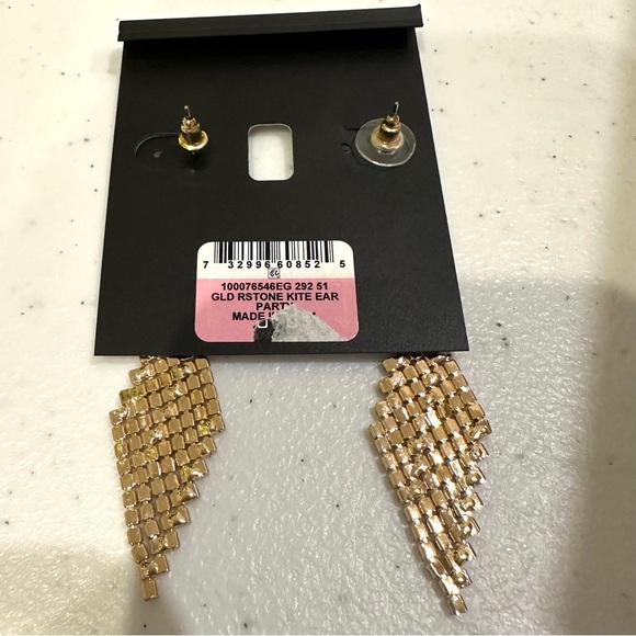 INC International Concepts Jewelry Nwt Inc Earrings Gold Tone Kite